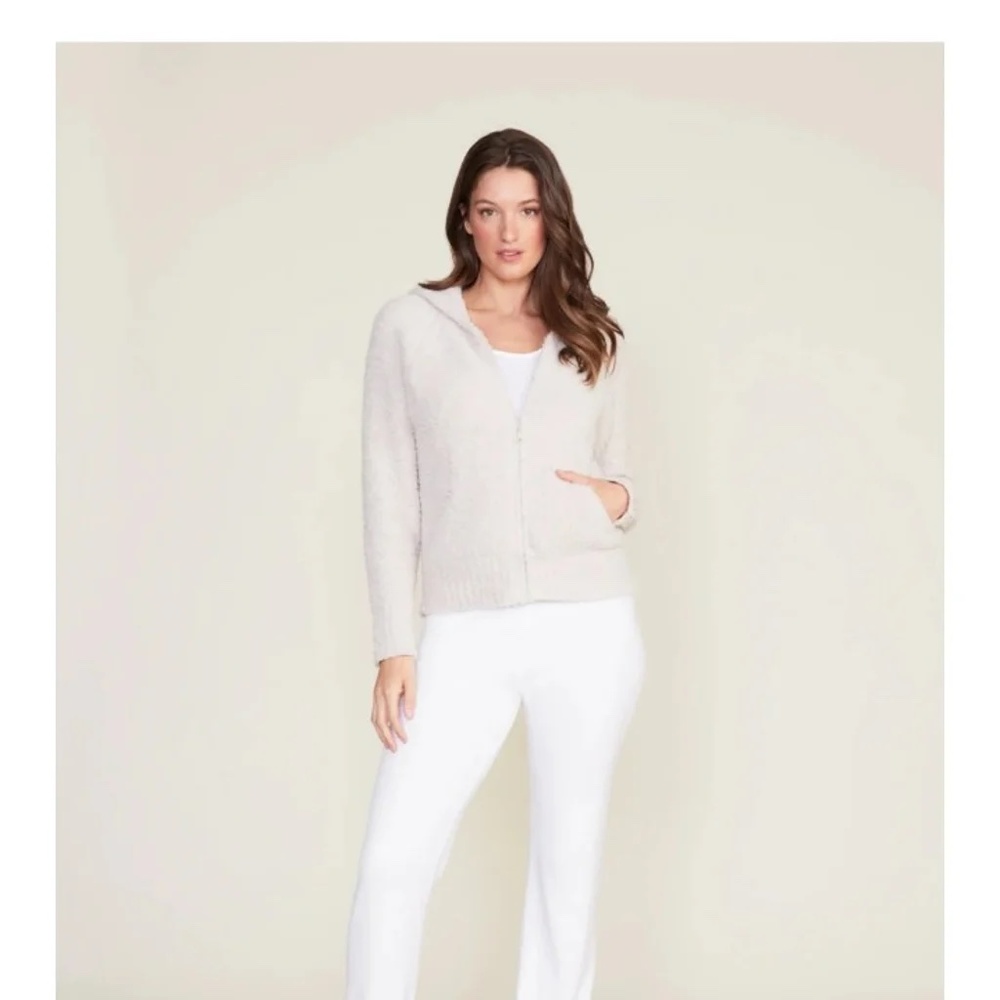 Barefoot Dreams CozyChic® Women's Relaxed Zip-up Hoodie Style 432 Size LARGE